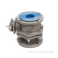 Customize valve-body size floating manual ball valve CF8